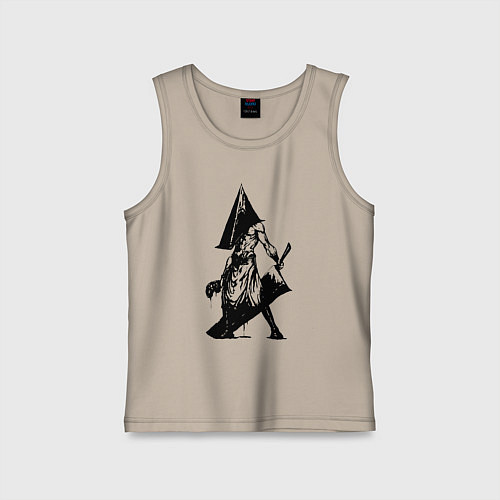 Детская майка SILENT HILL / Миндальный – фото 1