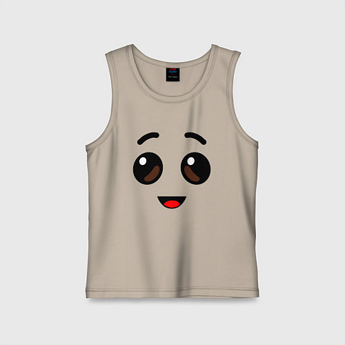 Детская майка ЛИЦО БАНАНА ИЗ FORTNITE / Миндальный – фото 1