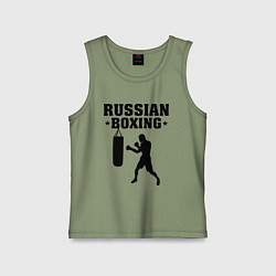 Детская майка Russian Boxing