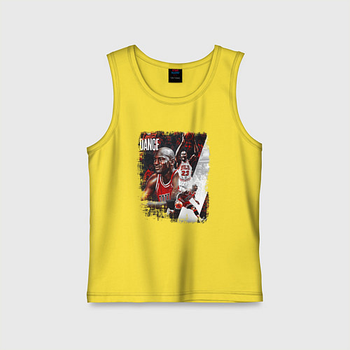 Детская майка ПОСЛЕДНИЙ ТАНЕЦ / Желтый – фото 1