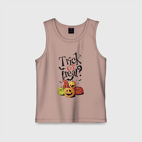 Детская майка Кошелек или жизнь! / Пыльно-розовый – фото 1