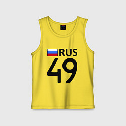 Детская майка RUS 49