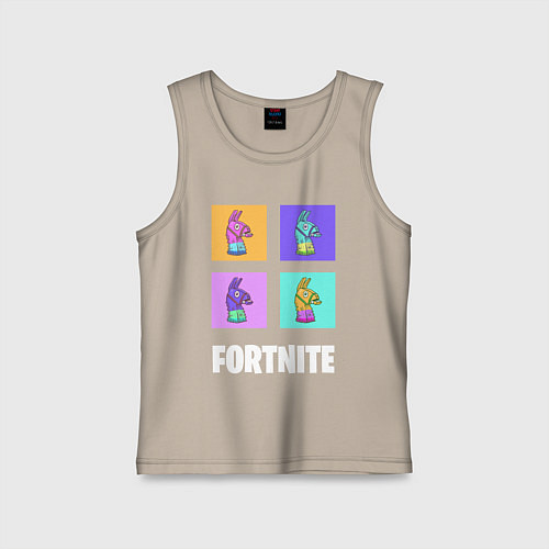 Детская майка Фортнайт поп-ап / Миндальный – фото 1