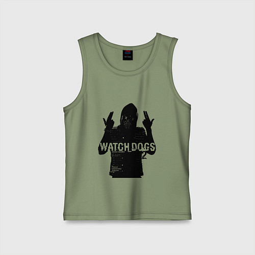 Детская майка Watch dogs 2 Z / Авокадо – фото 1
