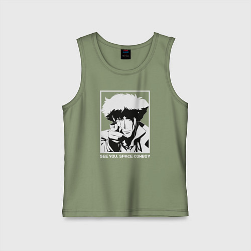 Детская майка Увидимся, космический ковбой / Авокадо – фото 1