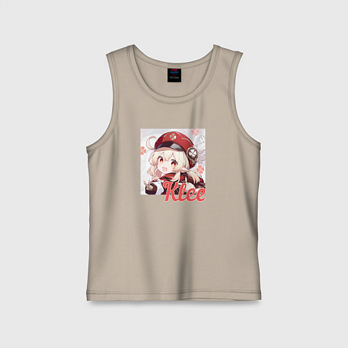 Детская майка Klee / Миндальный – фото 1