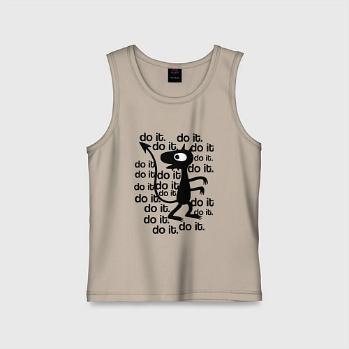 Детская майка РАЗОЧАРОВАНИЕ / Миндальный – фото 1