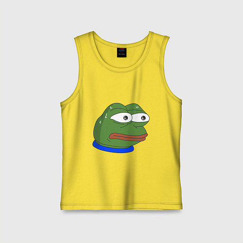 Детская майка Pepe MonkaS / Желтый – фото 1