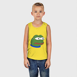 Майка детская хлопок Pepe MonkaS, цвет: желтый — фото 2