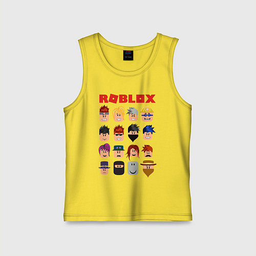 Детская майка ROBLOX / Желтый – фото 1