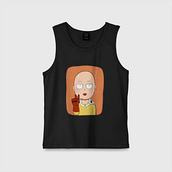 Детская майка Сайтама One Punch Man
