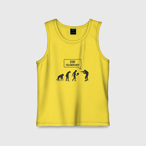 Детская майка CS GO спина Z / Желтый – фото 1