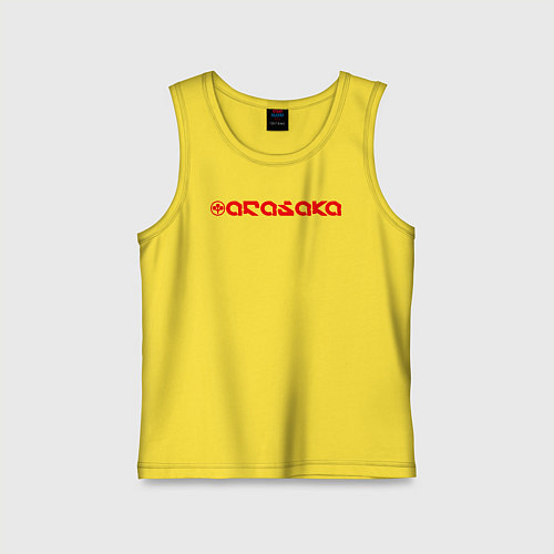 Детская майка ARASAKA / Желтый – фото 1