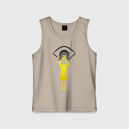 Детская майка LITTLE NIGHTMARES / Миндальный – фото 1