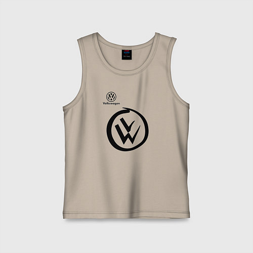 Детская майка Volkswagen / Миндальный – фото 1