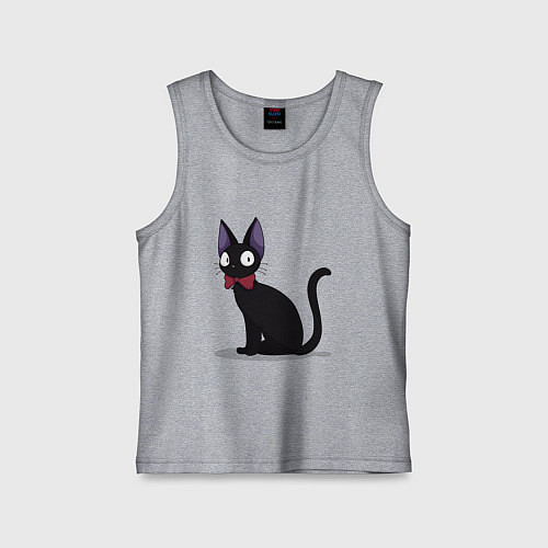 Детская майка Кот студии Гибли / Меланж – фото 1