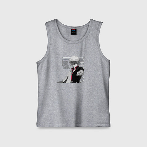 Детская майка Гинтама / Меланж – фото 1