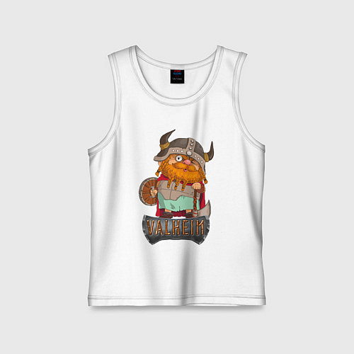 Детская майка Valheim / Белый – фото 1