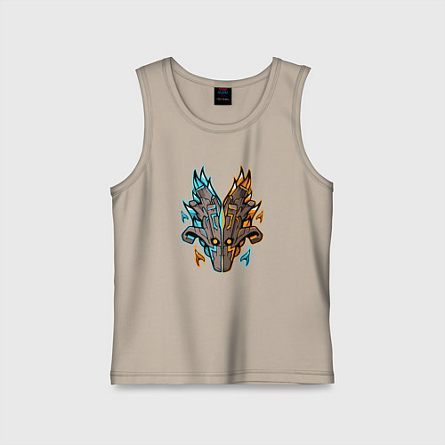 Детская майка ДЖАГГЕРНАУТ / Миндальный – фото 1