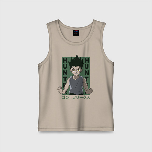 Детская майка Гон Фрикс Хантер / Миндальный – фото 1