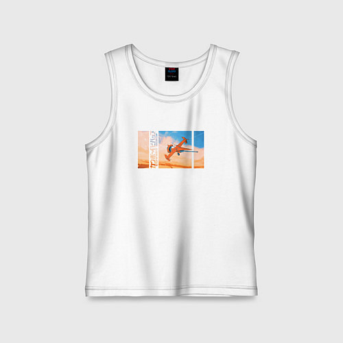 Детская майка Cowboy Bebop / Белый – фото 1