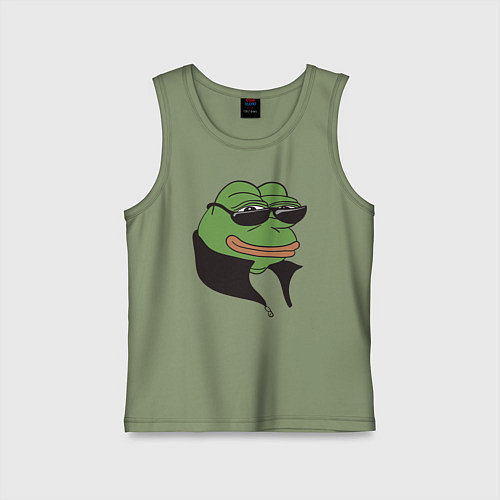 Детская майка Лягушонок Пепе / Авокадо – фото 1