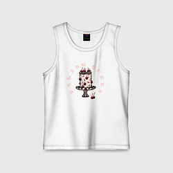 Майка детская хлопок Королева выпечки Baking Queen, цвет: белый