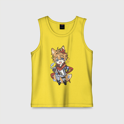 Детская майка Лисёнок Тарталья / Желтый – фото 1