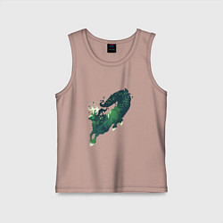 Детская майка Зверь леса