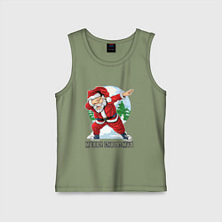 Детская майка Dab Santa