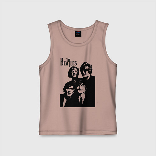 Детская майка Выше них только звёзды! / Пыльно-розовый – фото 1