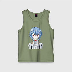 Детская майка Neon Genesis Evangelion Рей