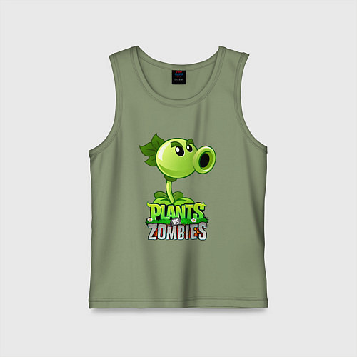 Детская майка Plants vs Zombies Горохострел / Авокадо – фото 1
