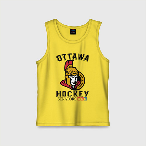 Детская майка OTTAWA SENATORS ОТТАВА СЕНАТОРЗ / Желтый – фото 1