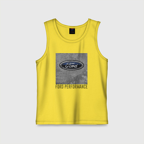 Детская майка Ford Performance / Желтый – фото 1