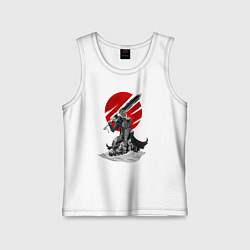 Майка детская хлопок Guts the Black Swordsman, цвет: белый