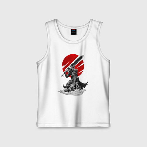 Детская майка Guts the Black Swordsman / Белый – фото 1