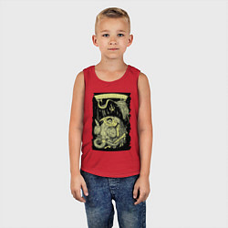 Майка детская хлопок Rebels & Buccaneers, цвет: красный — фото 2