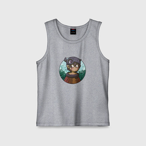 Детская майка Рэг / Меланж – фото 1