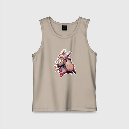 Детская майка Нанати арт / Миндальный – фото 1