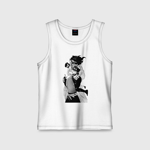 Детская майка Джотаро и платиновая звезда / Белый – фото 1