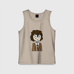 Детская майка Дазай улыбается