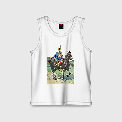 Детская майка Генерал 13-го гусарского Нарвского полка / Белый – фото 1