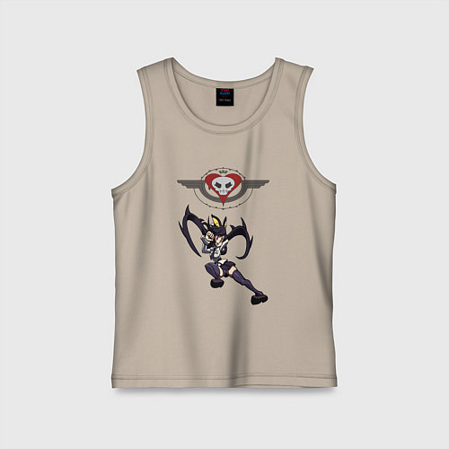 Детская майка Филия и логотип игры / Миндальный – фото 1