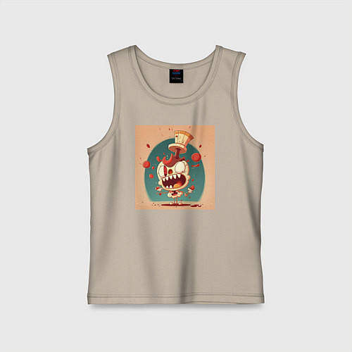 Детская майка Взрыв эмоций / Миндальный – фото 1