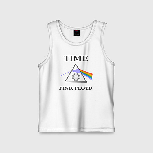Детская майка Время Пинк Флойд рок / Белый – фото 1