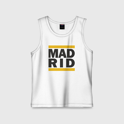 Детская майка Run Real Madrid / Белый – фото 1