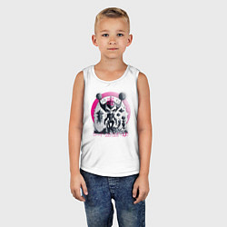 Майка детская хлопок Почти знаменит, цвет: белый — фото 2