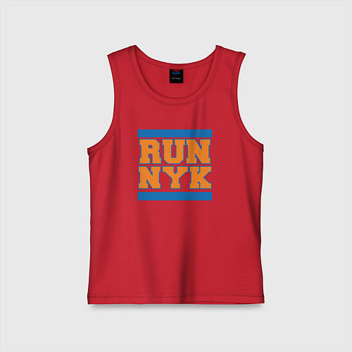 Детская майка Run New York Knicks / Красный – фото 1