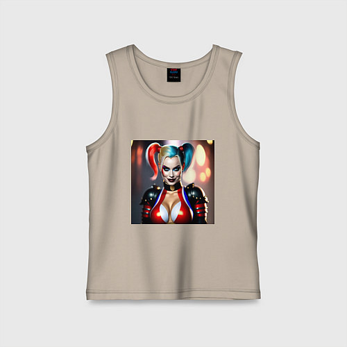 Детская майка Марго Робби / Миндальный – фото 1